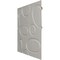 Ekena Millwork 19 5/8in. W x 19 5/8in. H Felix EnduraWall Decorative 3D Wall Panel Covers 2.67 Sq. Ft. WP20X20FECCH - alternate 4